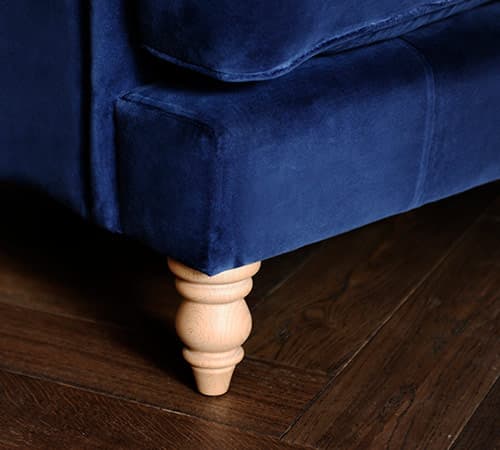 Beautifully turned feet