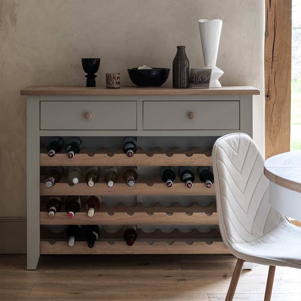 Wine Rack Sideboard Cabinet