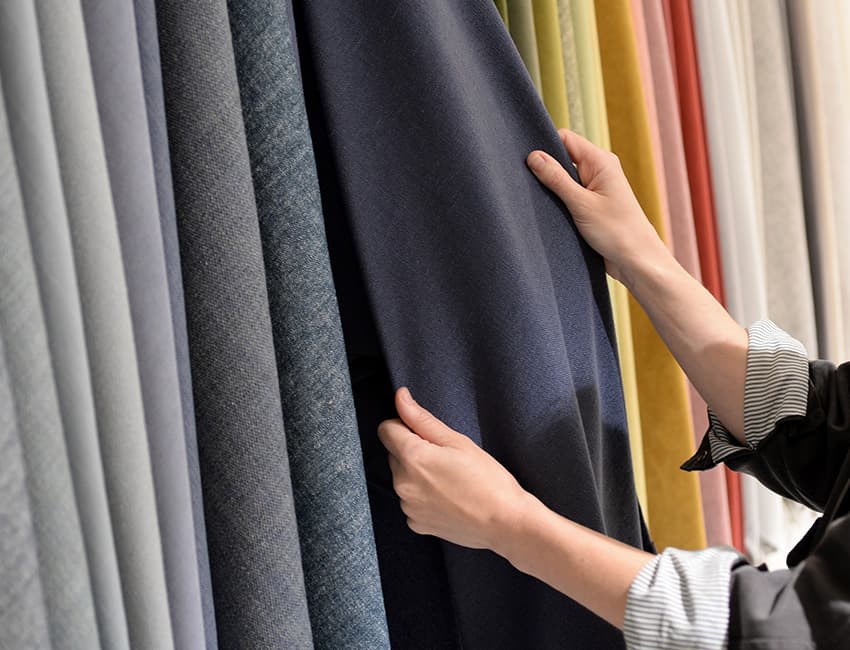 Choose a fabric that fits your lifestyle - from easy-care materials to soft velvets